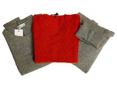 Loro Piana, Tre maglie in cashmere