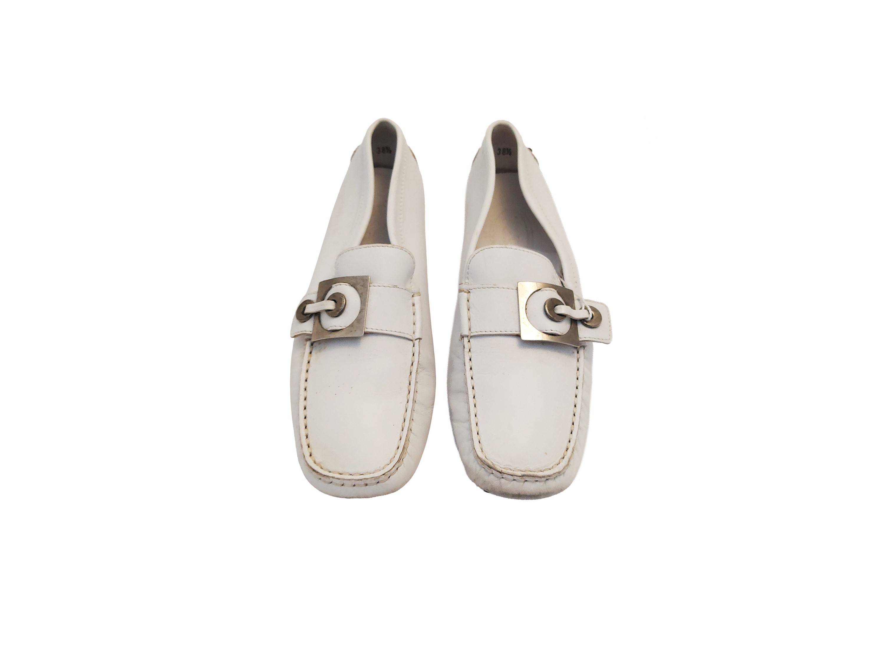 Tod's - Mocassini in Pelle Bianca