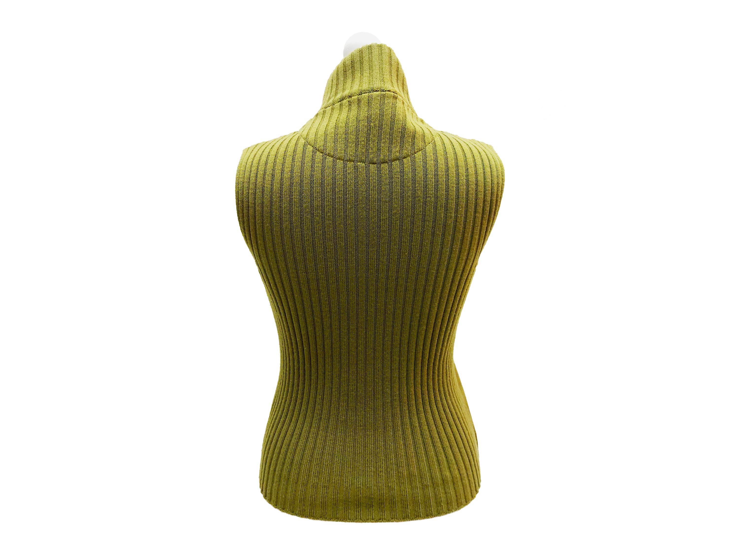Amina Rubinacci - Gilet Scamosciato Verde Oliva