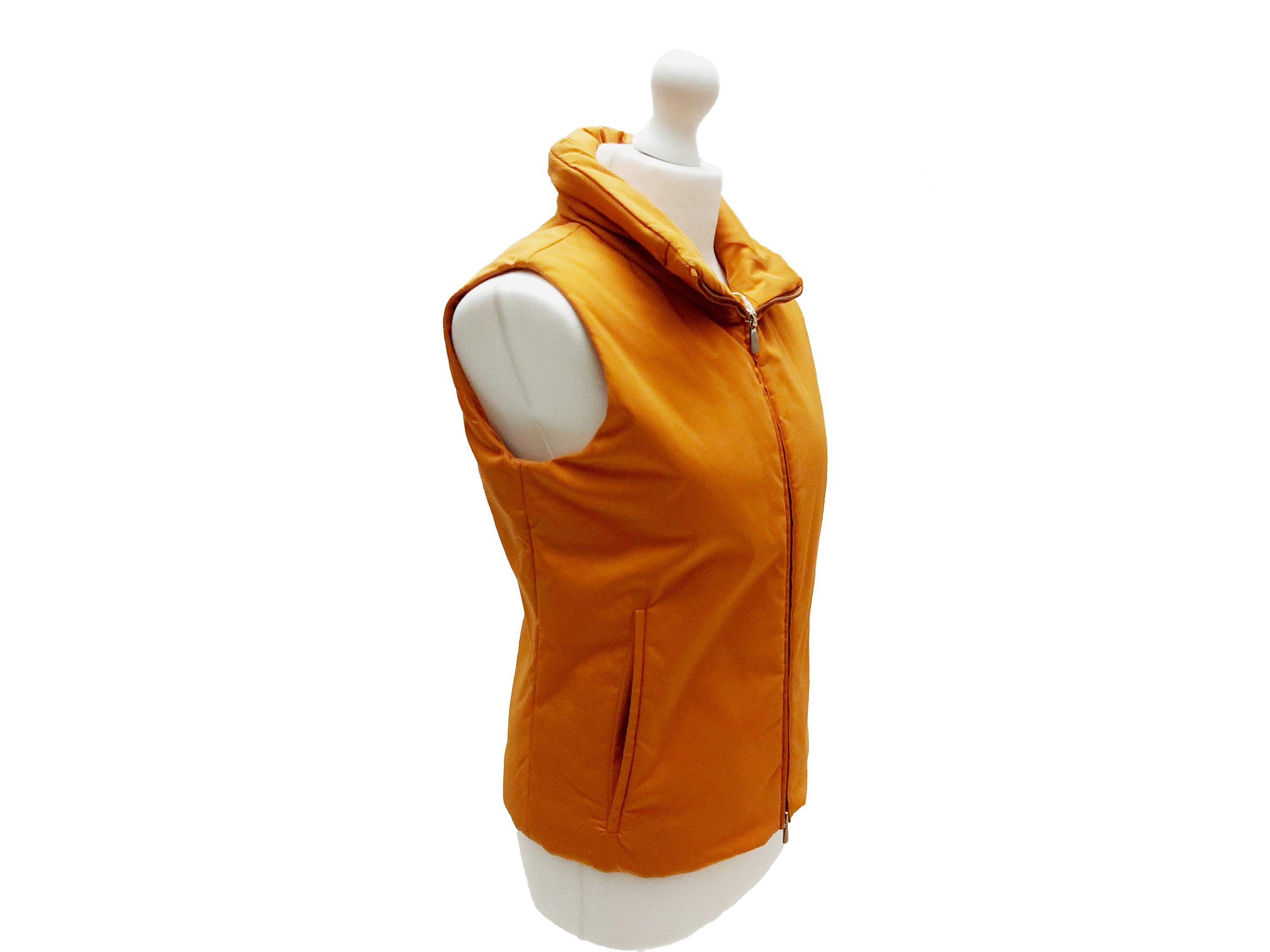 Loro Piana - Gilet in Nylon Arancione