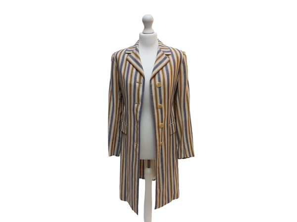 Domenico Vacca - Striped cotton coat