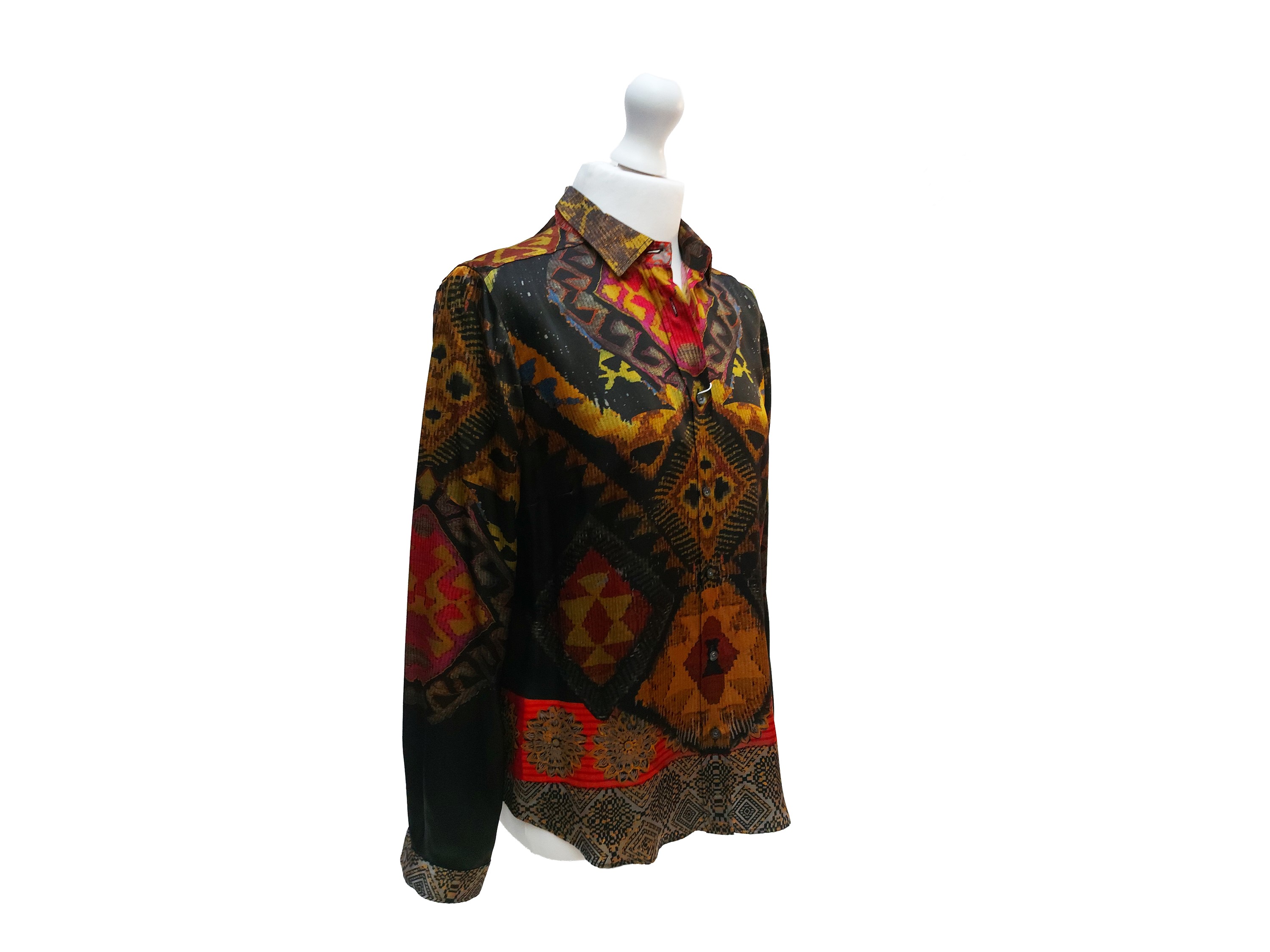 Etro, Camicia in seta fantasia
