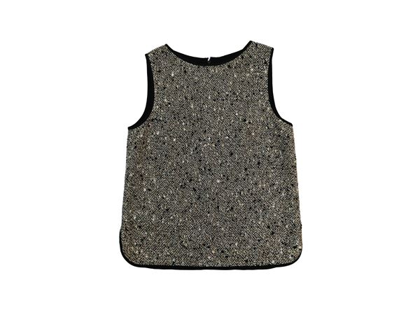 Giambattista Valli - Top in lamé melange