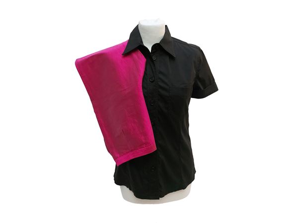 Prada - Camicia in cotone grigio