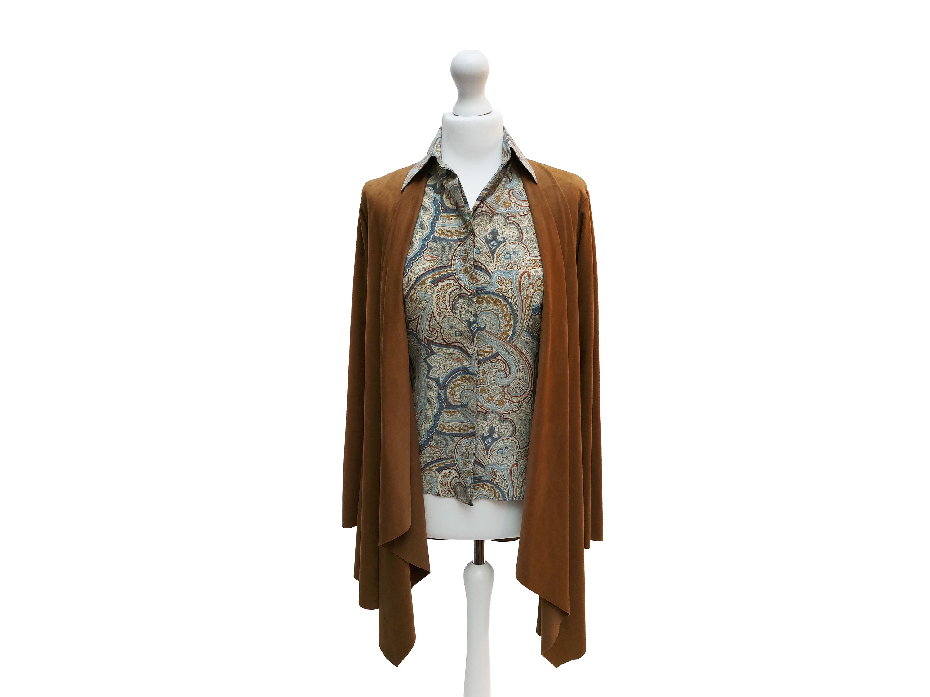 Loro Piana, Camicia in seta con motivo paisley