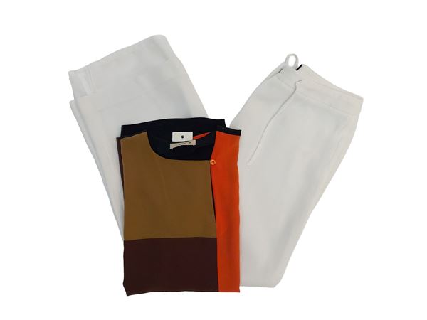 Giorgio Armani/Etro - Trousers and Blouse