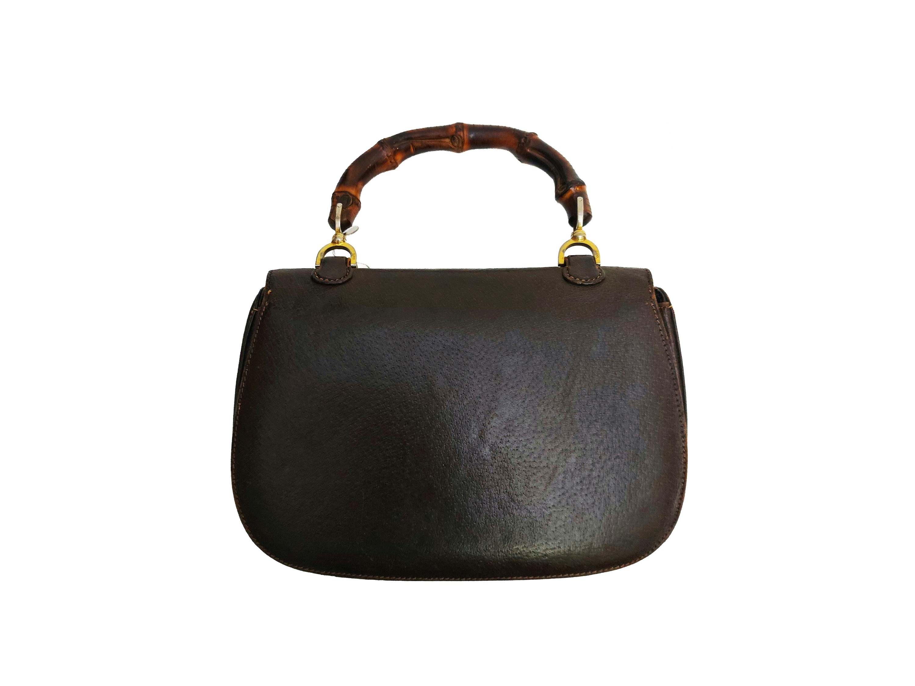 Gucci, Borsa Bamboo 1947 in pelle di cinghiale, anni Sessanta