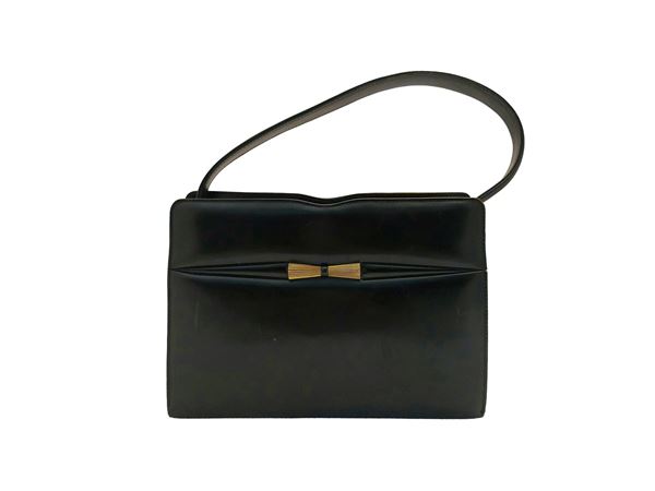 Gucci - Borsa a mano in pelle nera