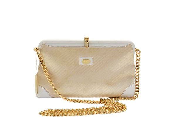 Emilio Pucci - Shoulder bag in cream fabric