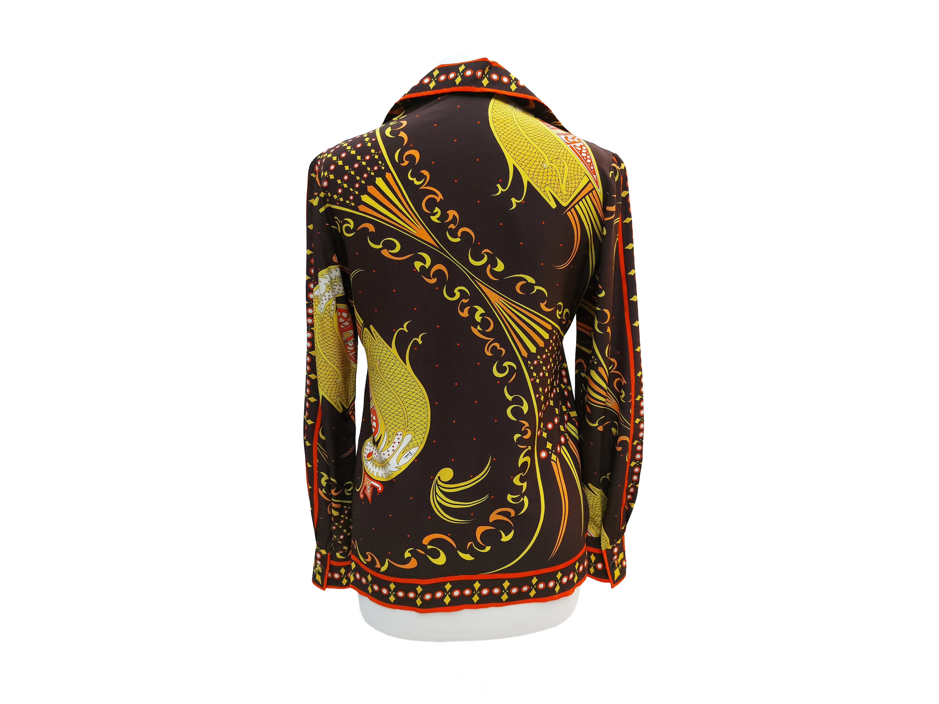 Emilio Pucci - Camicia in Seta Fantasia