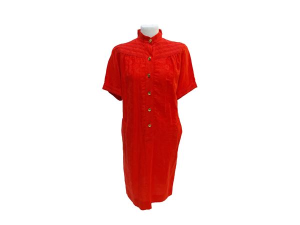 Ken Scott - Red cotton dress