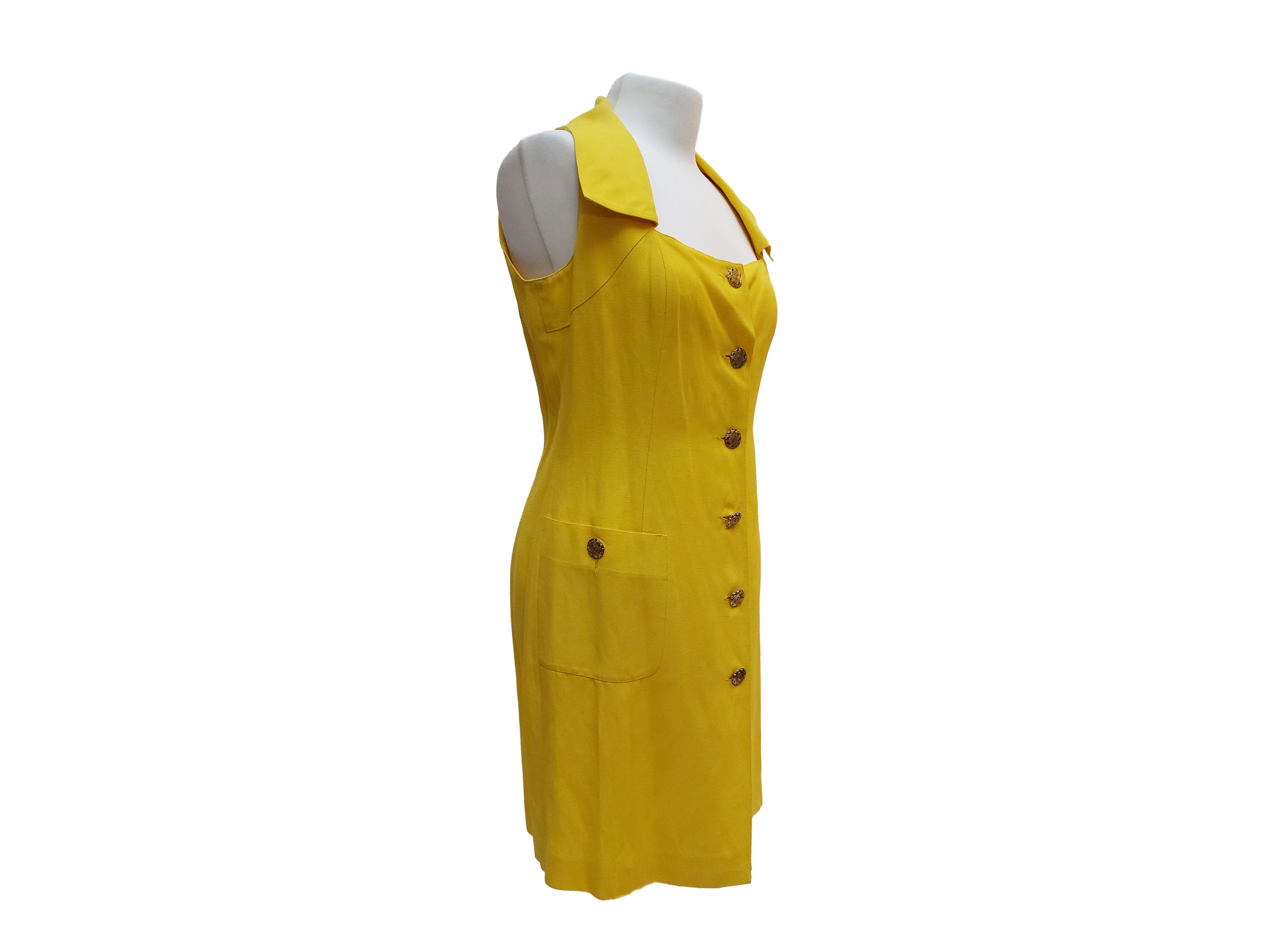 Byblos - Abito in Cotone Giallo