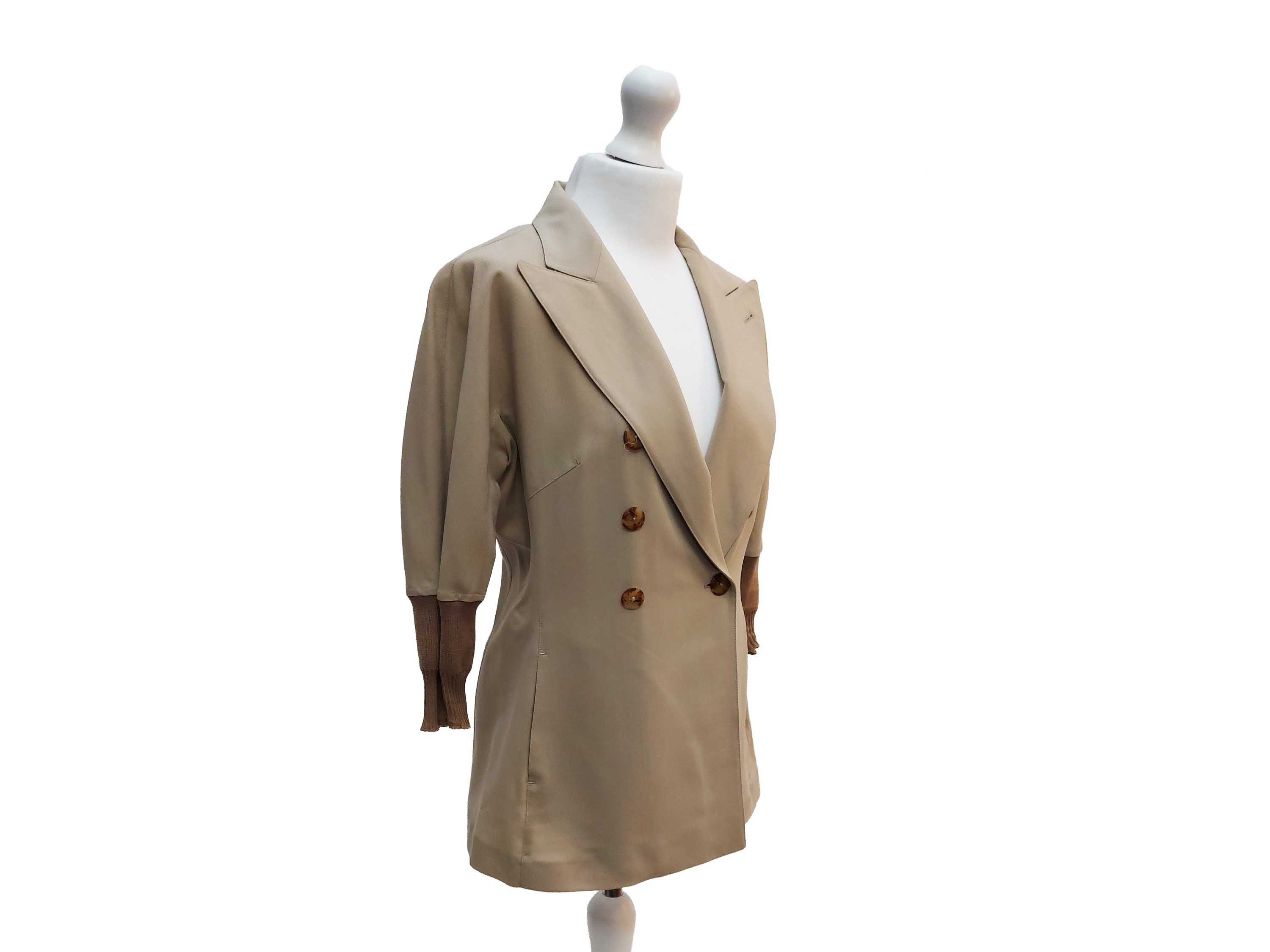 Jean Paul Gaultier, Tailleur pantalone in corda, lana leggera