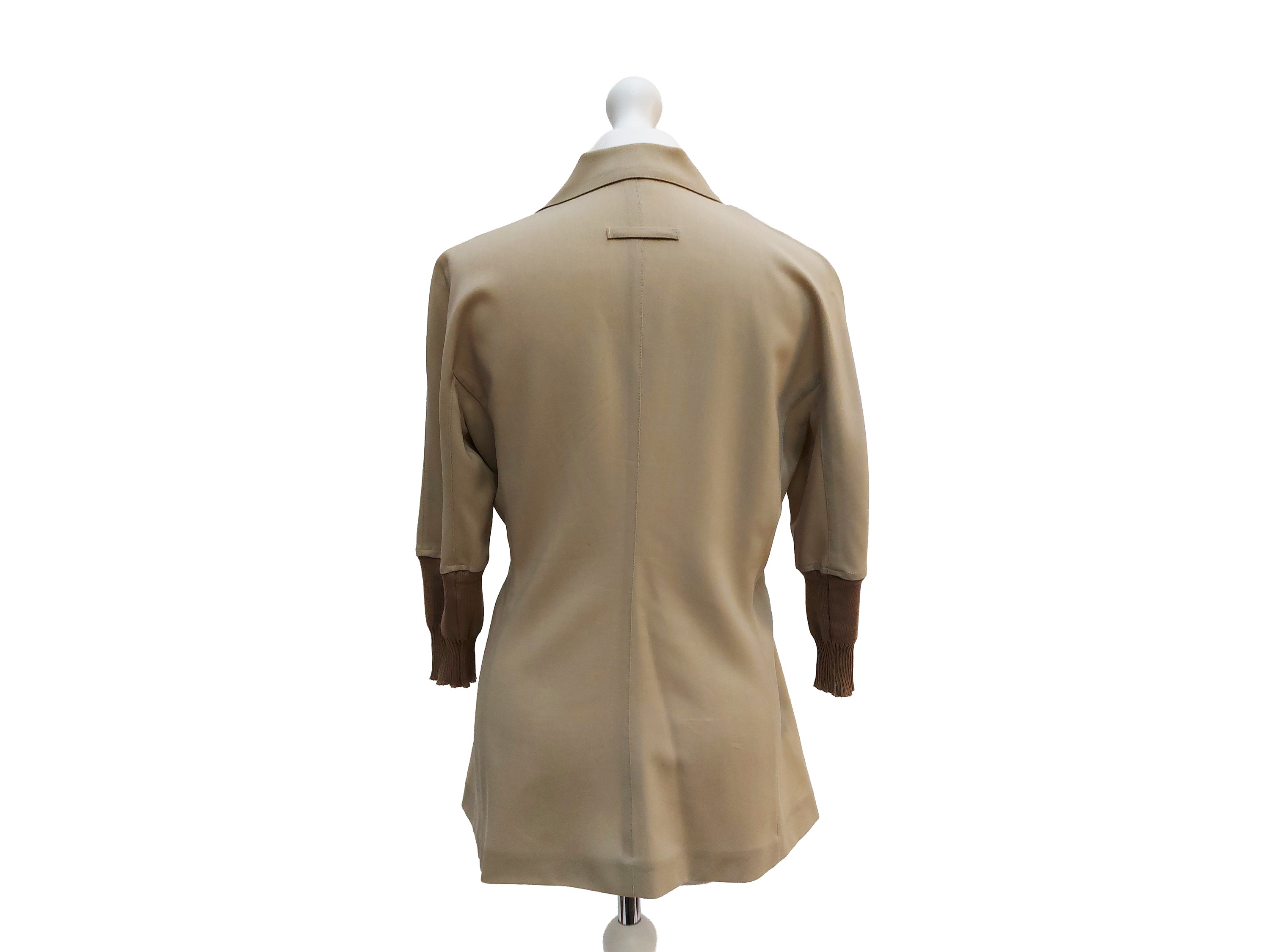 Jean Paul Gaultier, Tailleur pantalone in corda, lana leggera