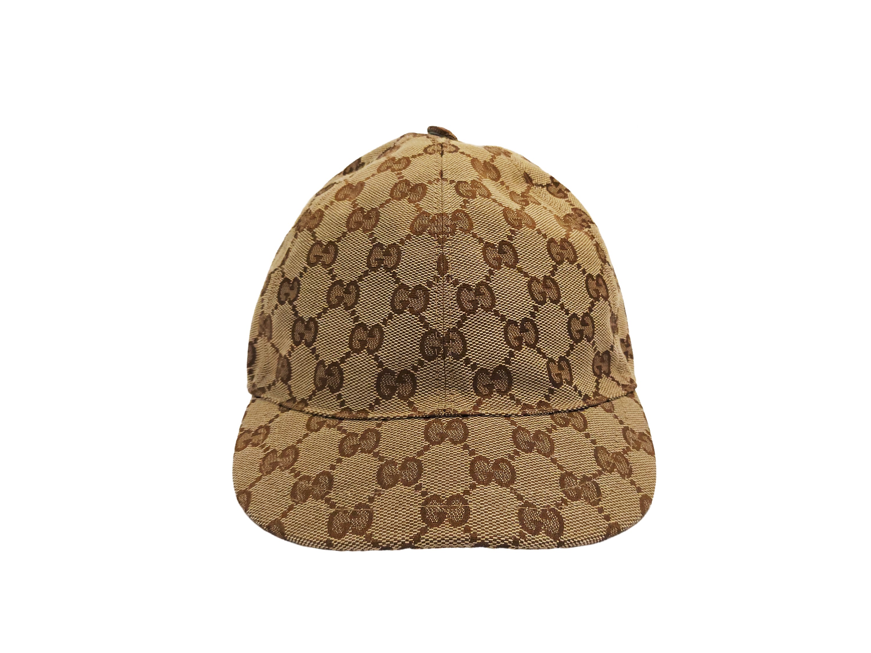 Gucci - Cappellino da Bambino in Tela Monogram Gg Marrone
