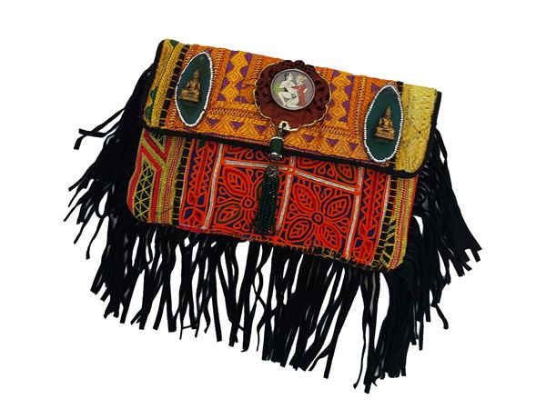 Roberta Balsamo - Pochette in tessuto indiano