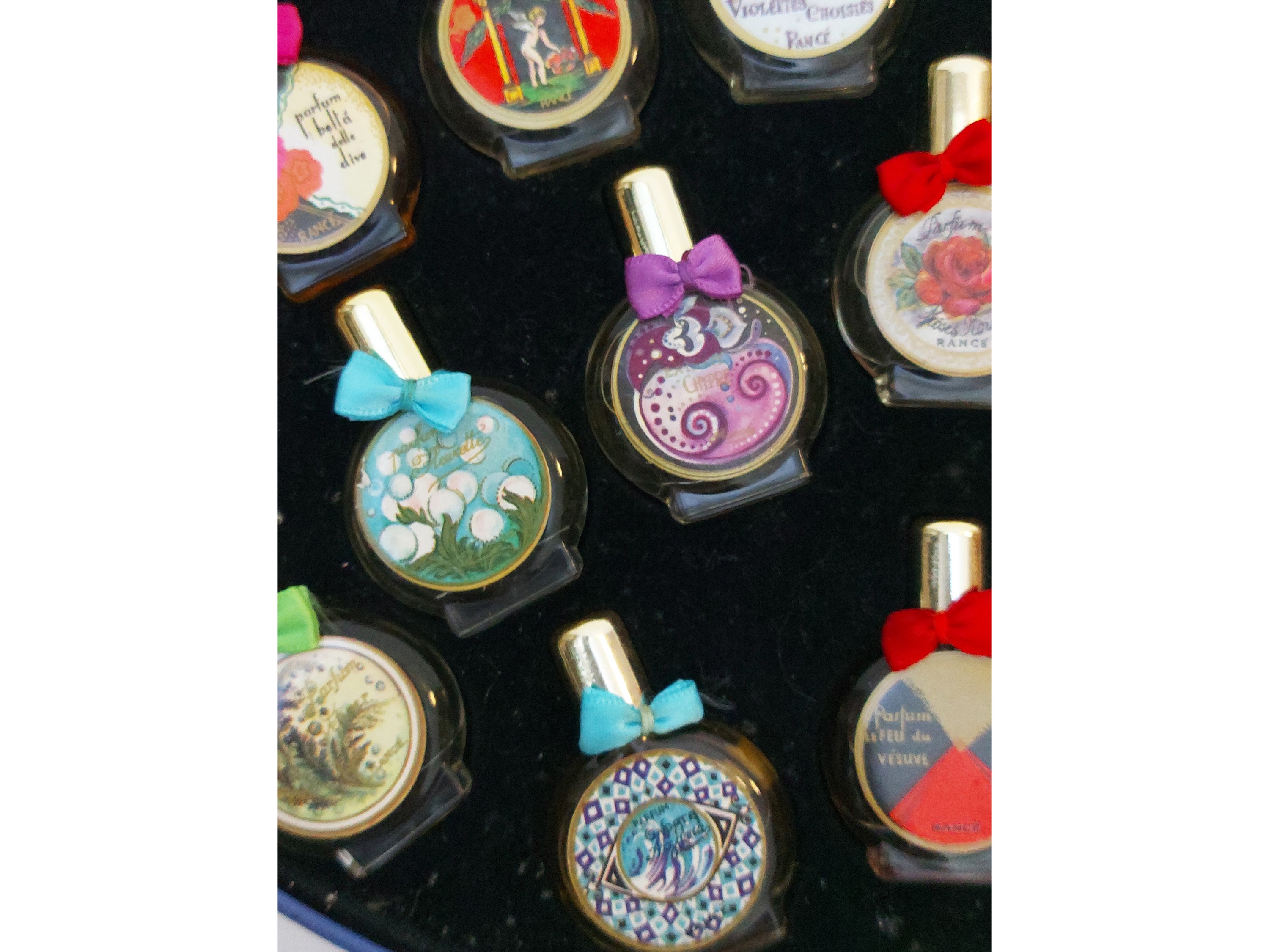 Rancé, Collection privée Ramses – set di 18 miniature profumi e estratti in cofanetto in latta de...