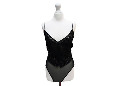 Ritmo di Perla - Body in Pizzo e Tulle Nero