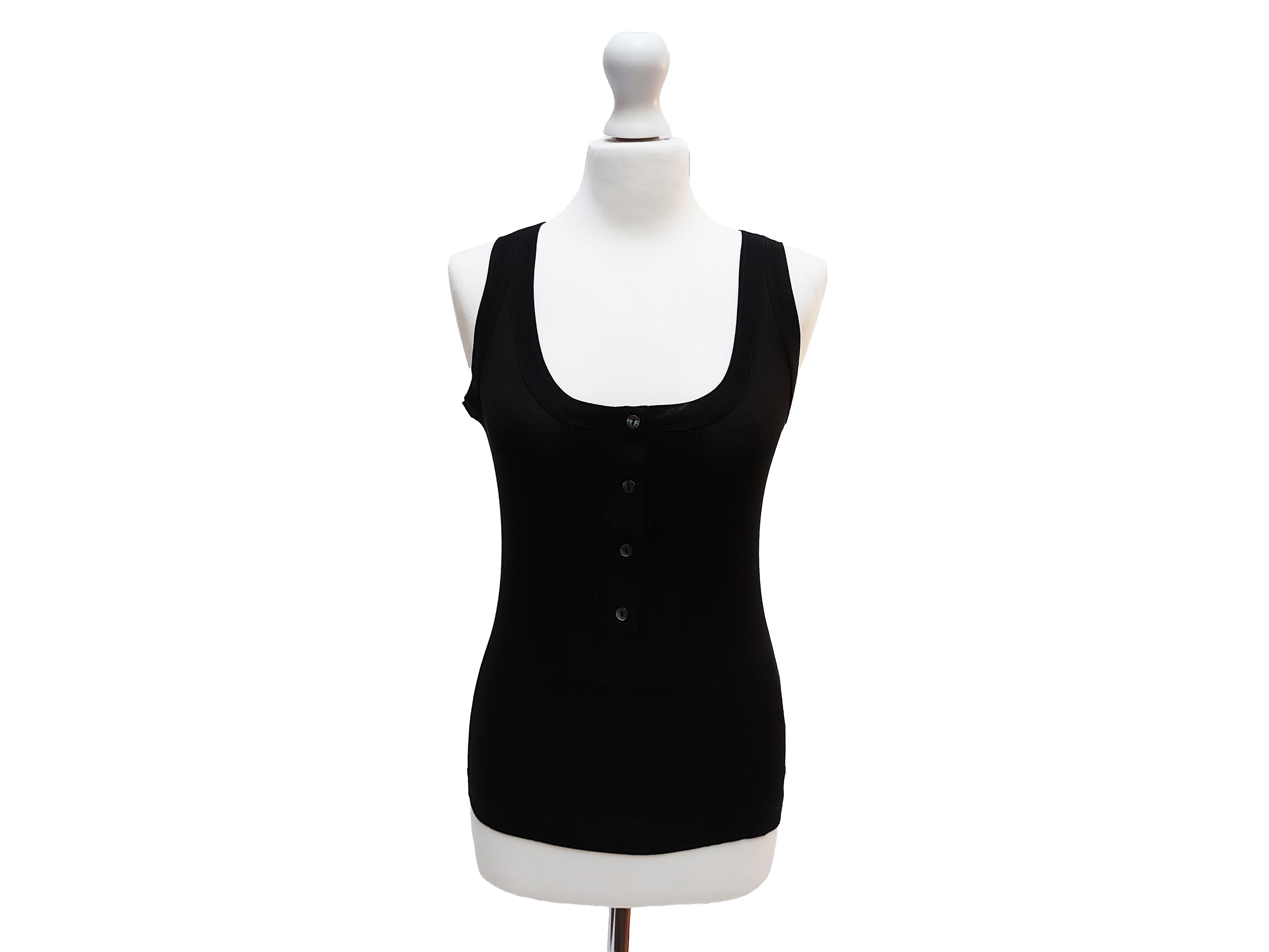 D&G, Camicia bianca in cotone con canotta nera abbinata