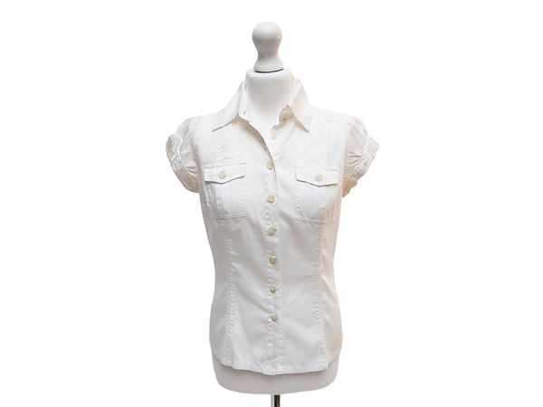 Diane von Furstenberg - Camicia in cotone bianca