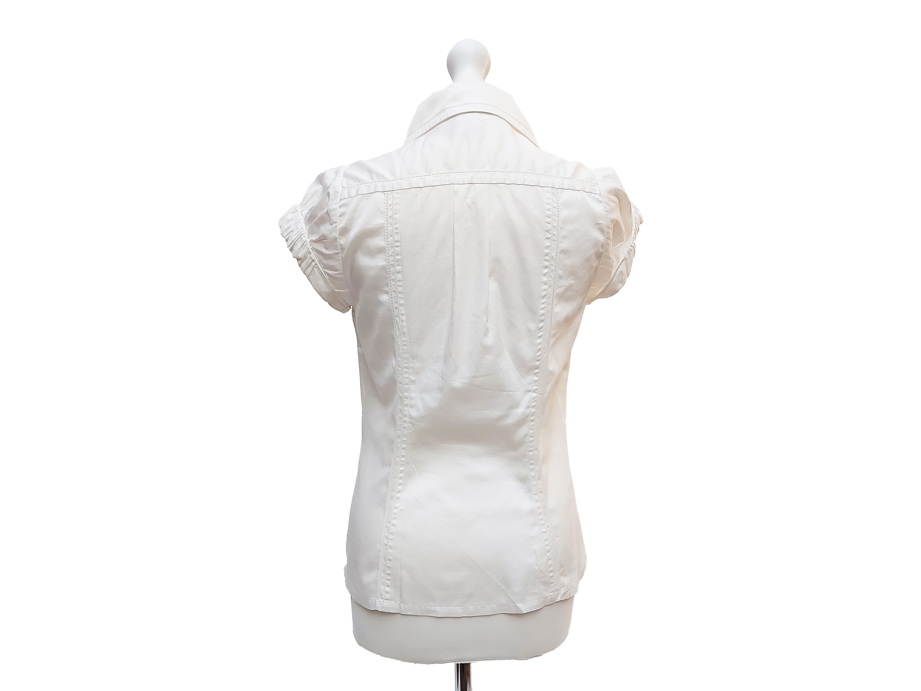 Diane von Fürstenberg, Camicia in cotone bianca