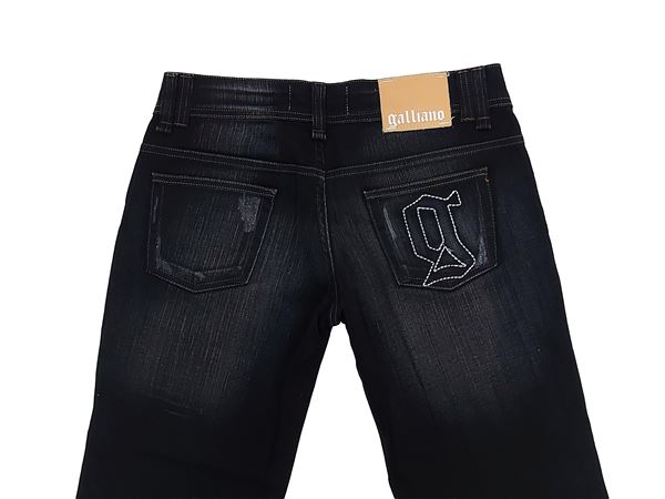John Galliano - Blue denim jeans