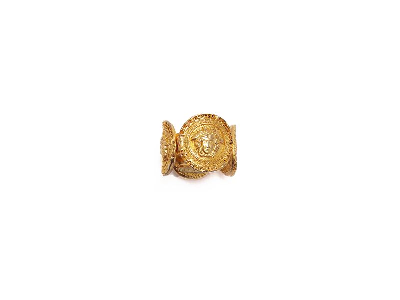 Versace, Anello a fascia con meduse