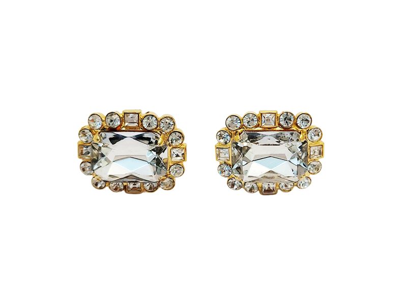 D&g - Gemelli con Grande Strass