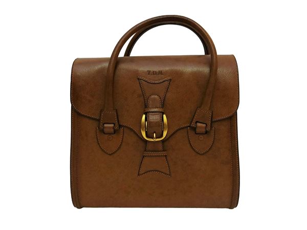 Gucci - Men's bag in tan leather