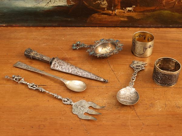 Vintage curiosities in silver