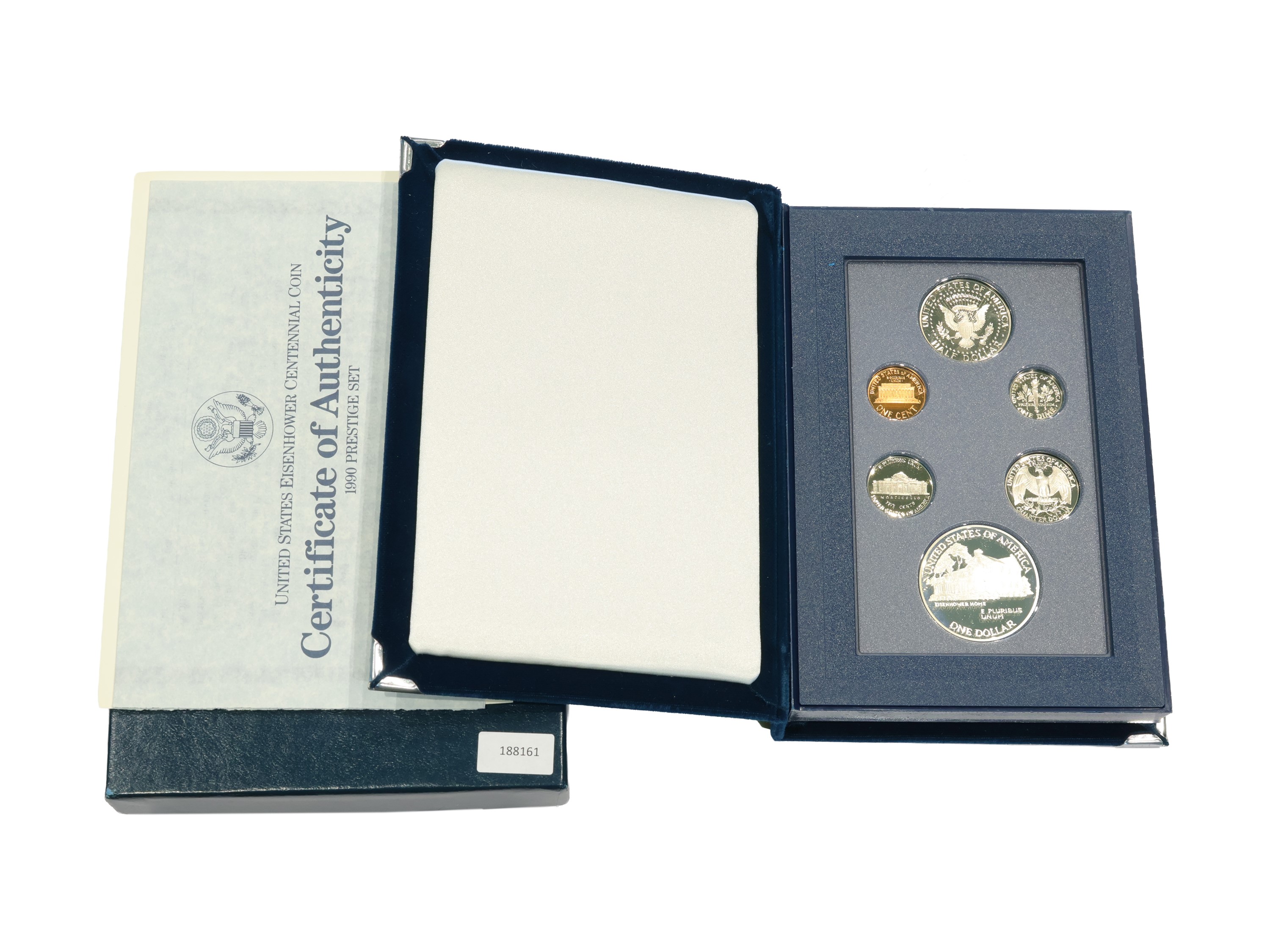 Usa, Divisionale ufficiale «Prestige» (proof) — Fondo specchio in argento 900/1000
