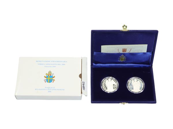 Vatican 2000, Extraordinary silver coinage, Proof