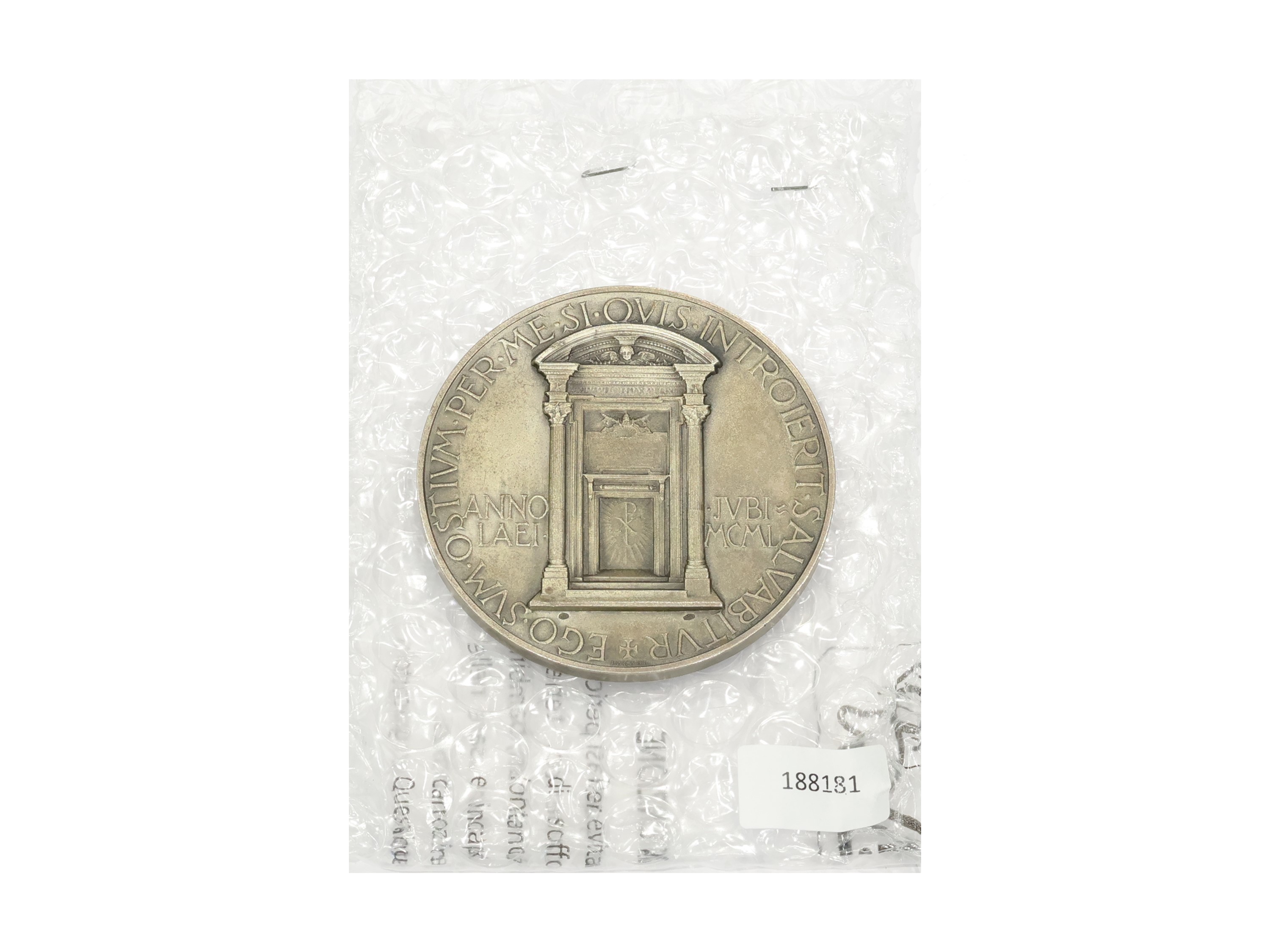 Vaticano 1949, Medaglia Straordinaria Apertura Porta Santa Giubileo 1950