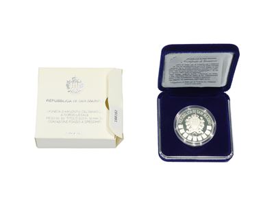 Repubblica di San Marino, Moneta commemorativa in argento (Fondo a specchio, proof) 1997