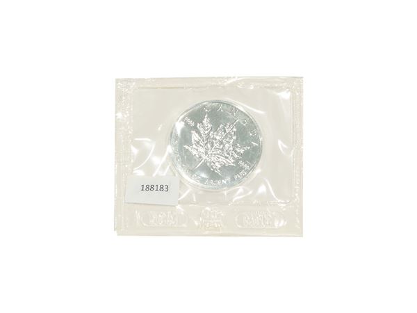 Canada 1995, 5 Maple Leaf Dollars (3rd portrait)