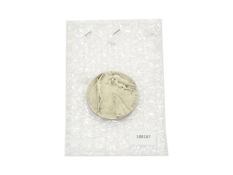 Vaticano, Medaglia papale straordinaria commemorativa ufficiale del 1965, Papa Paolo VI, argento