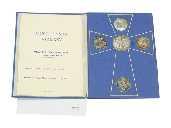 Vatican 1975, Set of 5 medals, Holy Year MCMLXXV