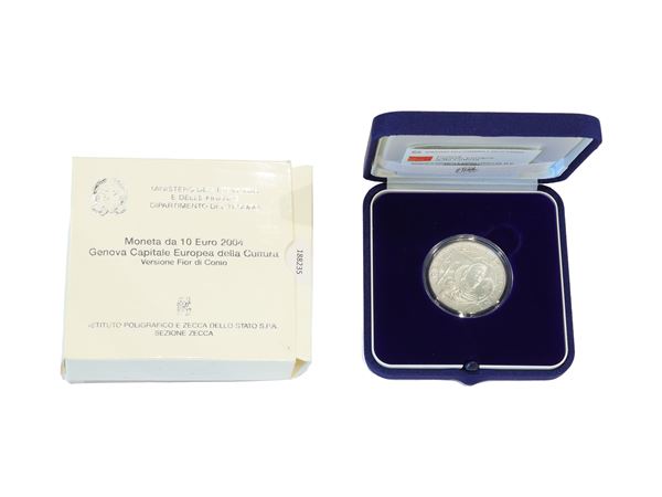 Repubblica Italiana 2004, Moneta in argento a corso legale