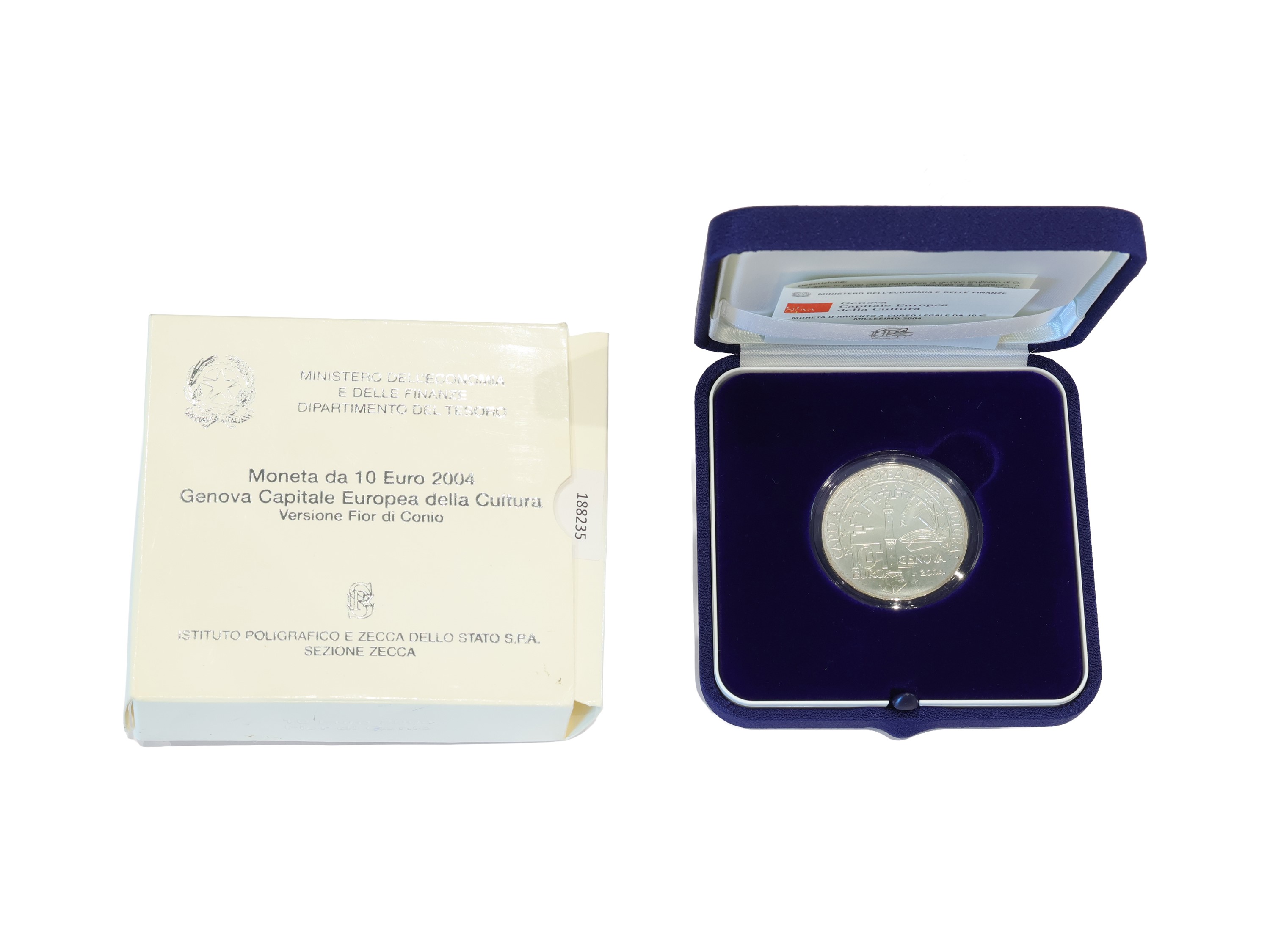 Repubblica Italiana 2004, Moneta in Argento a Corso Legale