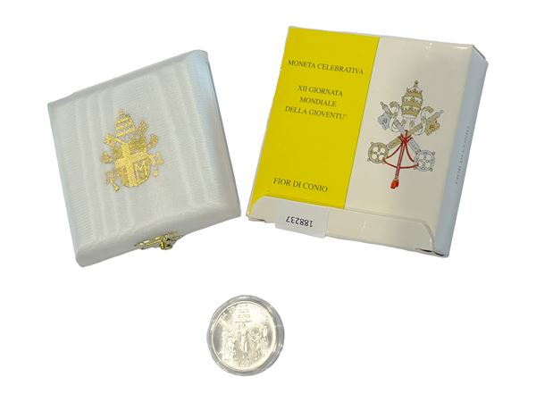 Vaticano 1997, Moneta celebrativa in argento, XII Giornata Mondiale della Gioventù