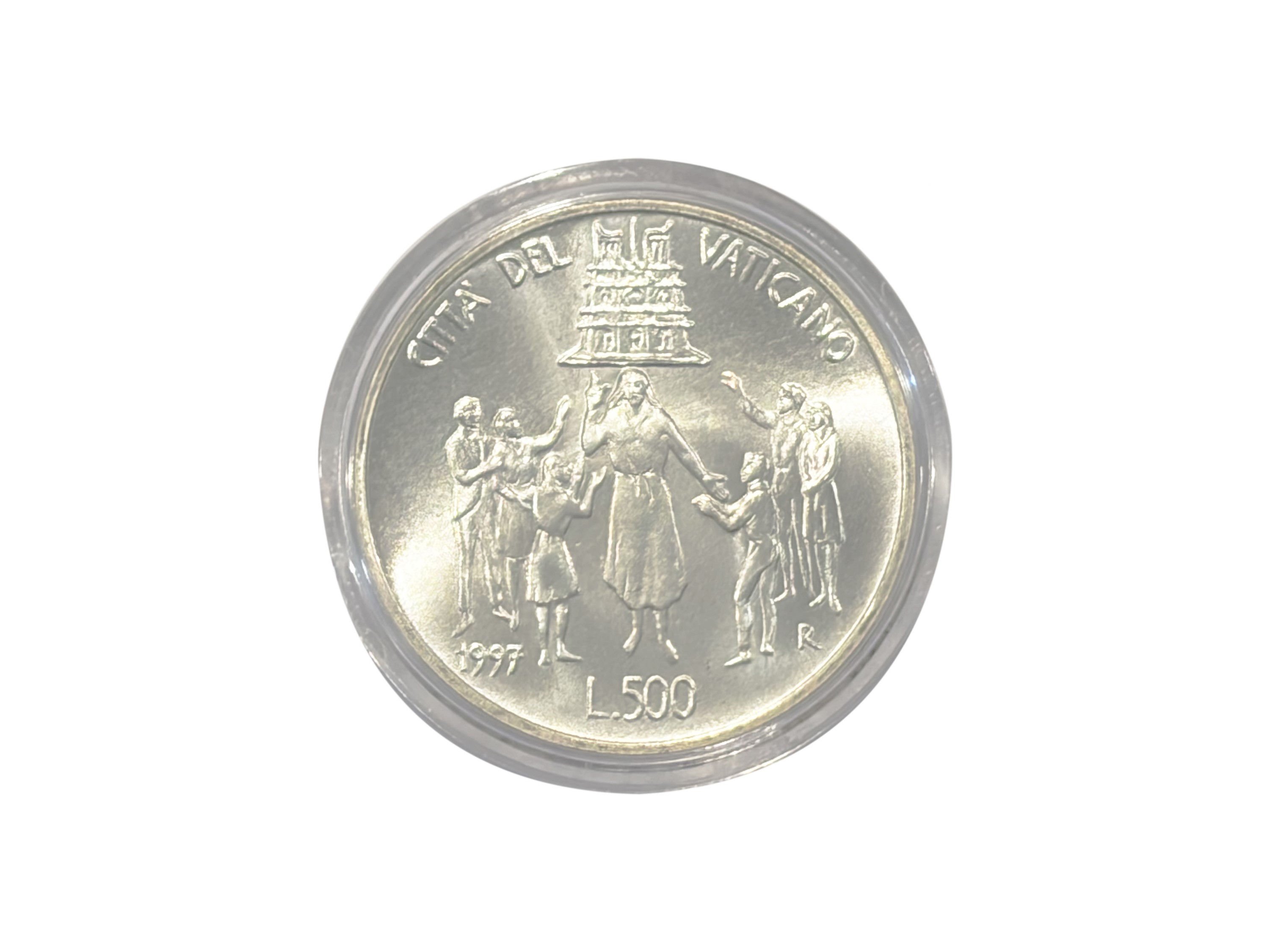 Giovanni Paolo II, Moneta celebrativa in argento per la XII Giornata Mondiale della Gioventù (Vat...