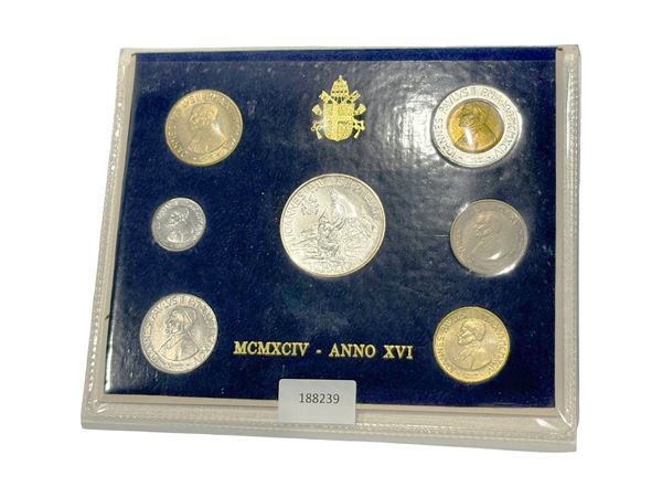 Vatican 1994, Complete official divisional annulae series
