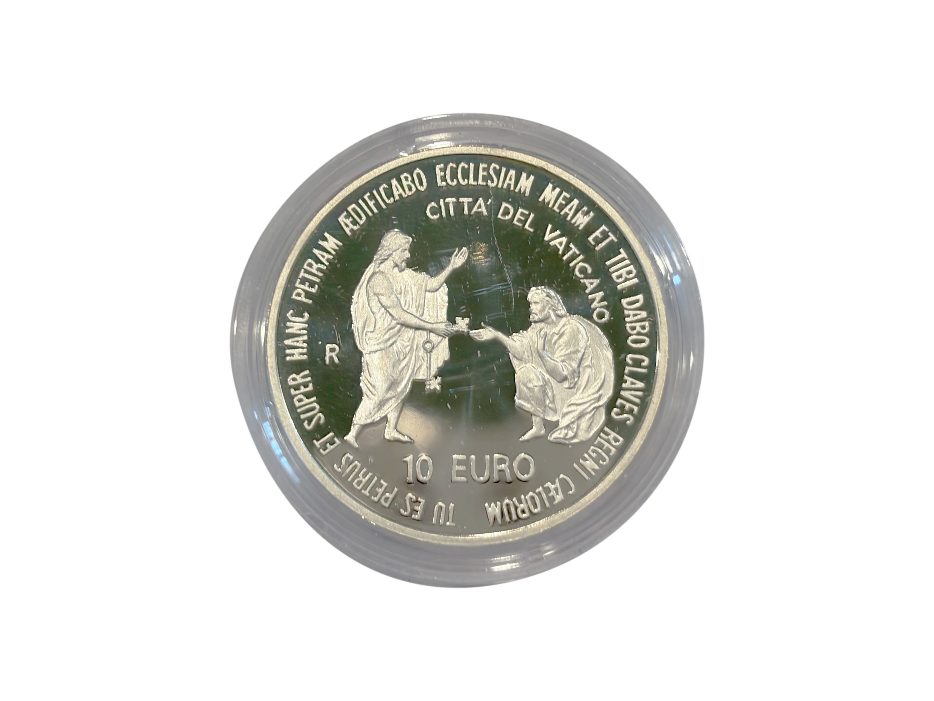 Papa Giovanni Paolo II, Vaticano 2003 — Moneta celebrativa del XXV Anno di Pontificato, argento 9...