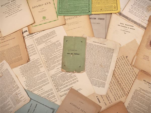 Miscellanea di opuscoli e ritagli
