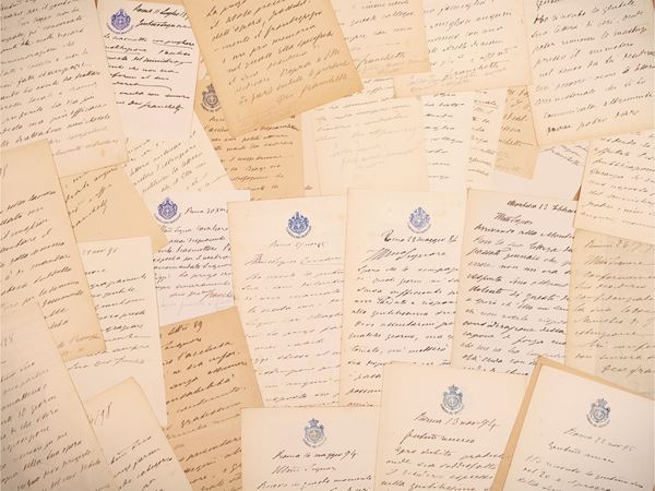 Leopoldo Franchetti - Lettere manoscritte