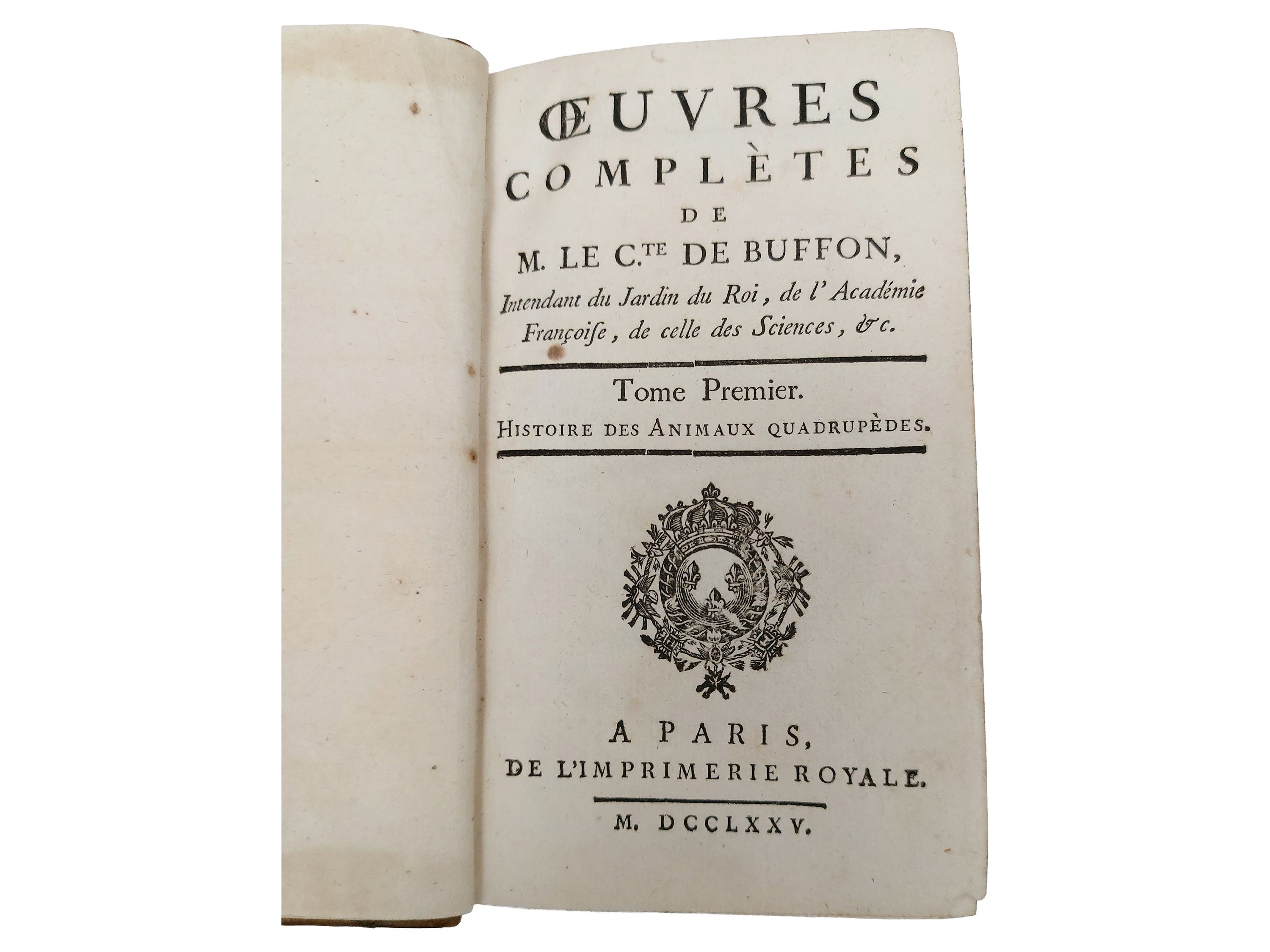 Georges-Louis Leclerc de Buffon, Oeuvres complètes