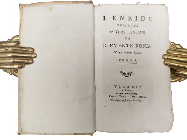 L'Eneide tradotta in versi italiani da Clemente Bondi