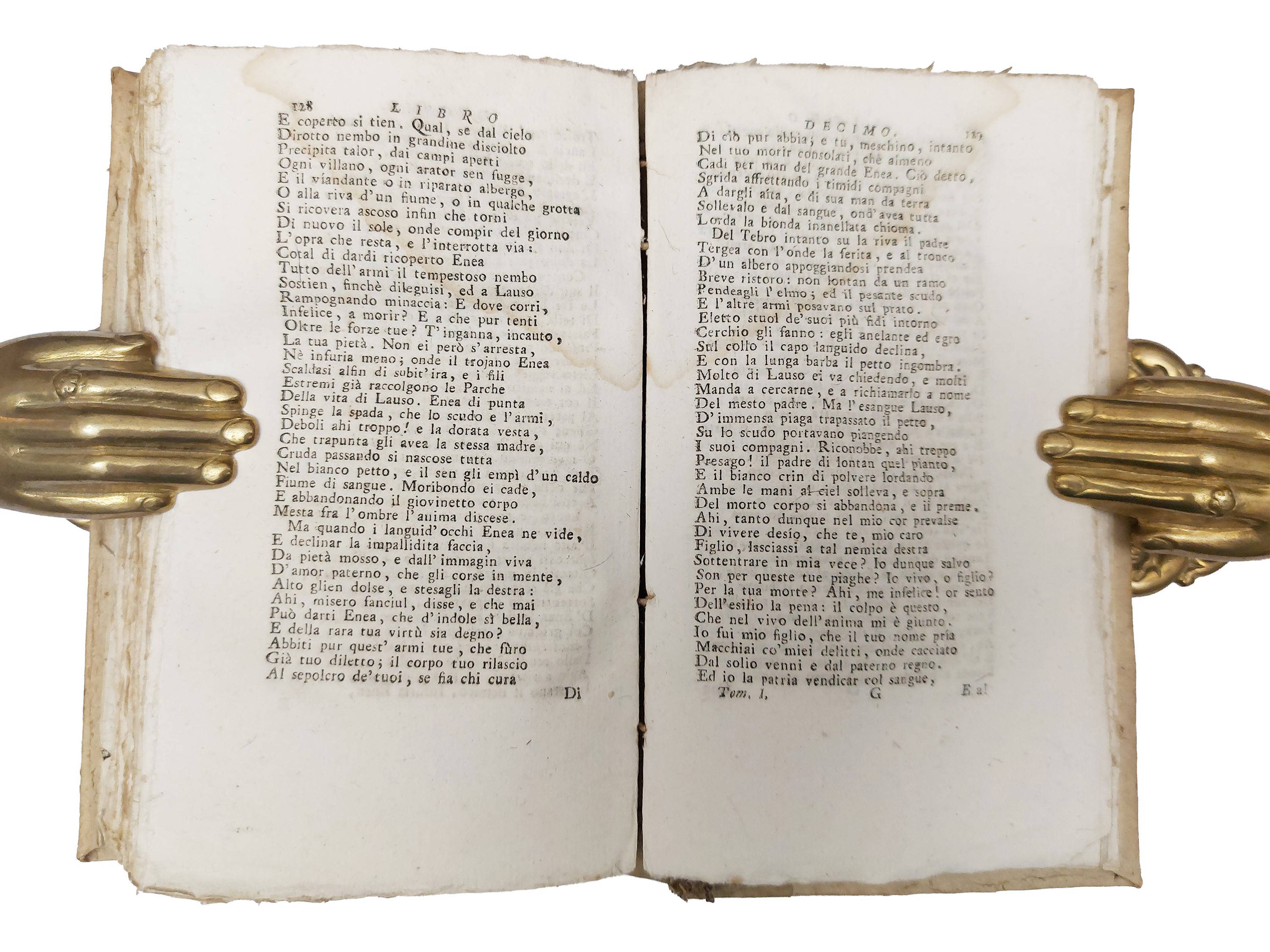 Publius Vergilius Maro - L'Eneide tradotta in versi italiani da Clemente Bondi, edizione seconda ...