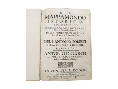 Del mappamondo istorico. Tomo secondo