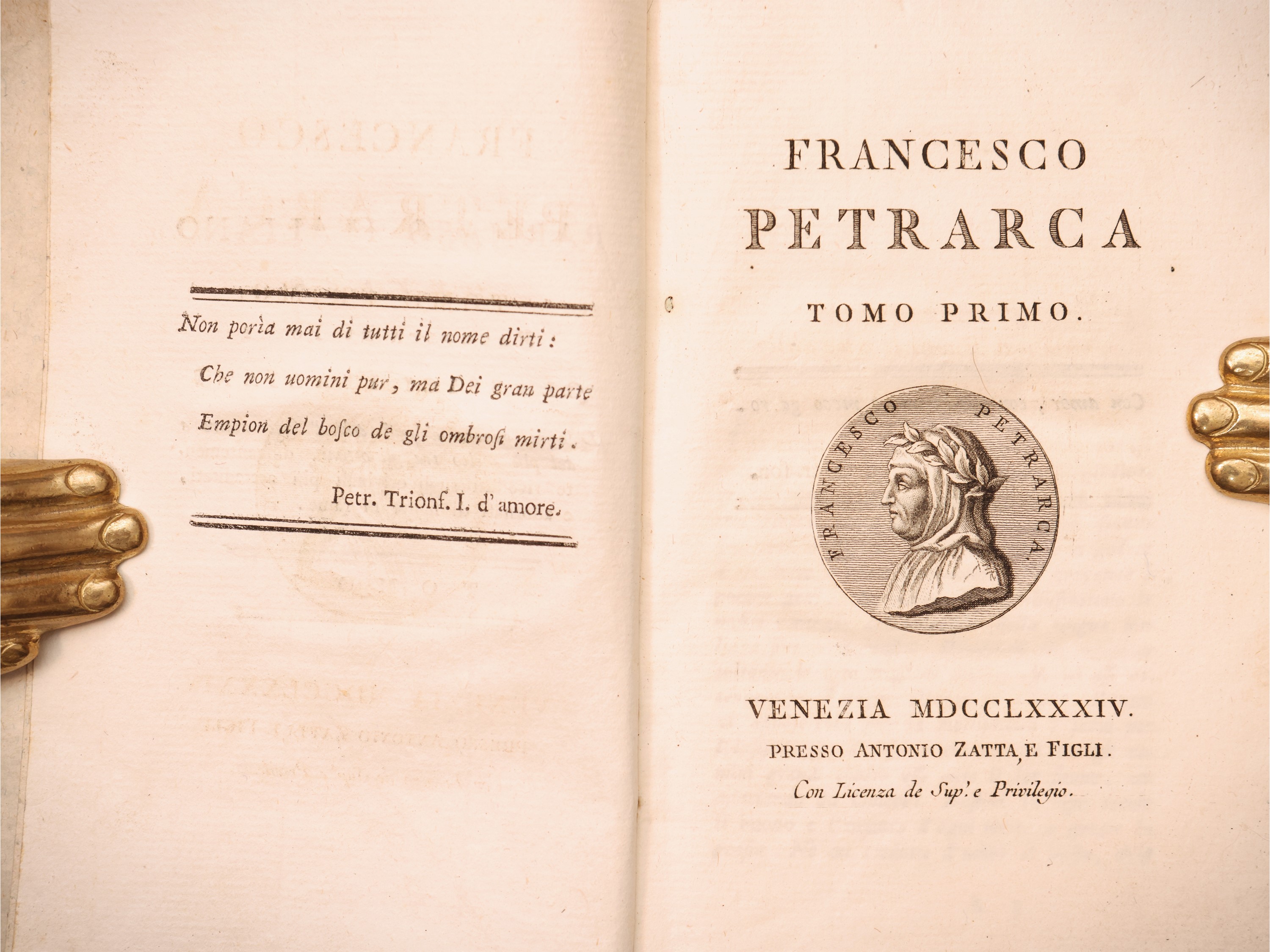 Antonio Zatta e figli, Parnaso italiano. Raccolta de’ Poeti Classici Italiani